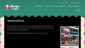 Curly's Ice Cream - Wholesale Ice Cream Products