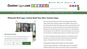 Custom Cages - Wholesale Bird Cages