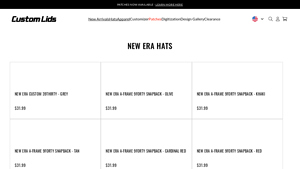 Custom Lids - New Era Custom 39THIRTY