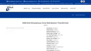 Daelim - 2000 kVA Amorphous Core Distribution Transformer