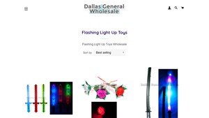 Dallas General Wholesale - Flashing Light Up Toys