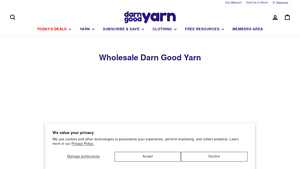 Darn Good Yarn - High-Quality Yarns & Apparel