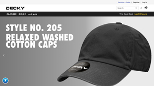 Decky - Stylish Blank Headwear