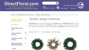 Direct Floral - Noble Pine Wreath
