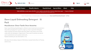 Dawn - Liquid Dishwashing Detergent 12 Pack