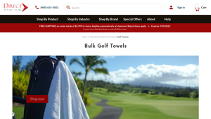 Direct Textile Store - Bulk Golf Towels
