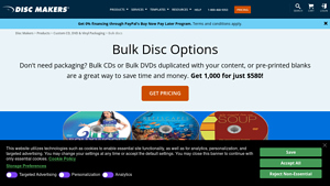 Disc Makers - Bulk CDs, DVDs & Custom Printing