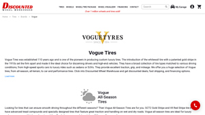 Vogue Tires - Custom Luxury Tires