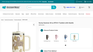 RTIC - Sunny Summer 40 oz Tumbler