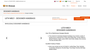 Designer Handbags - Lot #MB21