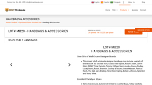 DNC Wholesale - Designer Handbags & Wallets