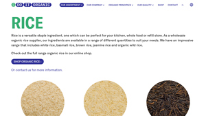 DO IT Organic - Wholesale Organic Rice