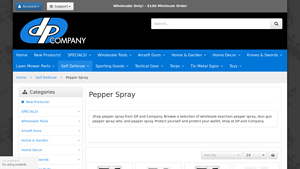 DPCI Wholesale - Pepper Spray
