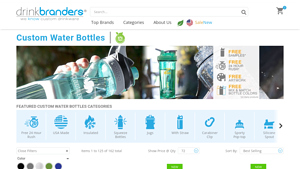 Drink Branders - Custom Printed Water Bottles
