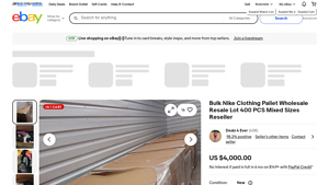 Nike - Bulk Clothing Pallet