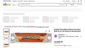 Unbranded - Quality Chow Mein Chinese Noodles