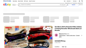 Nike Adidas Mens Shirts - Wholesale Bulk Lot