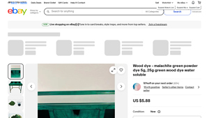 Malachite Green - Wood Dye Powder