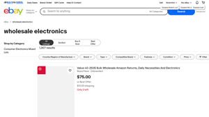 eBay - Wholesale Electronics