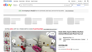 Hello Kitty - Plush Toy Lot