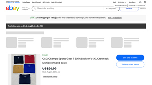 CSG - Champs Sports Gear T-Shirt Lot
