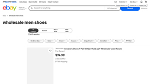 Wholesale Men’s Shoes - Athletic, Dress & Casual Lots