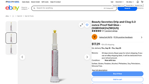 Beauty Secrets - Drip and Clog Proof Nail Glue