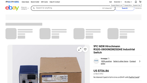 Hirschmann - RS20-0800M2M2SDAE Industrial Switch