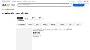 Wholesale Men's Shoes - Various Brands