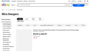 eBay - Wire Hangers