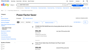 Power Factor Saver - Electricity Saving Spike Buster
