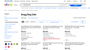 Bogg Bag - Red Leopard Print Large Tote