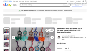 Southwest Unlimited - Handmade Dreamcatchers Set of 24
