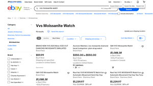 Moissanite - VVS Watch Collection
