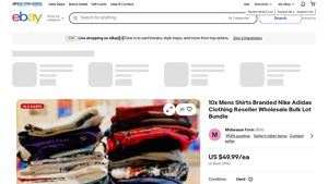 Nike Adidas - Mens Shirts Bulk Lot