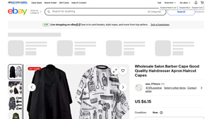 Unbranded - Wholesale Salon Barber Cape