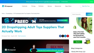 Ecomposer - Dropshipping Adult Toys Suppliers