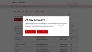 Texas Instruments - Key Products