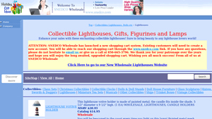 Ekats - Lighthouse Votive Holder and Nautical Clock