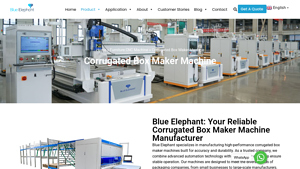 Blue Elephant - ABL1200 Corrugated Box Maker