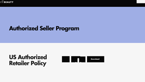 Elf Beauty - Authorized Retailer Policies