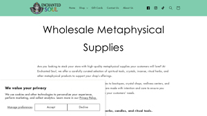 Enchanted Soul - Wholesale Metaphysical Supplies