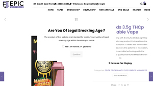 Epicsmokes - Muha Meds THCp Disposable Vape