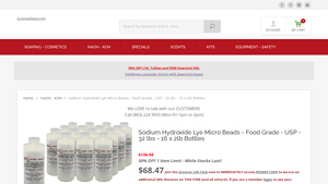 Essential Depot - Sodium Hydroxide Lye Micro Beads