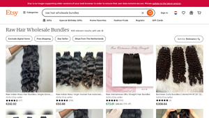 Etsy - Raw Hair Wholesale Bundles