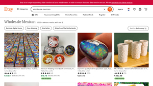 Etsy - Wholesale Mexican Tumblers & Water Glasses