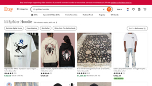 Etsy - 1:1 Sp5der Hoodie