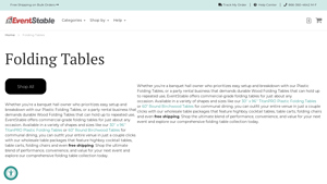 EventStable - Folding Tables