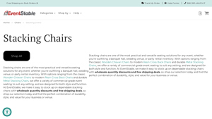 EventStable - Wholesale Stacking Chairs