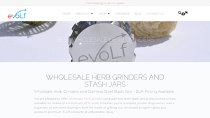 Evolfus - Premium Stainless Steel Herb Grinders